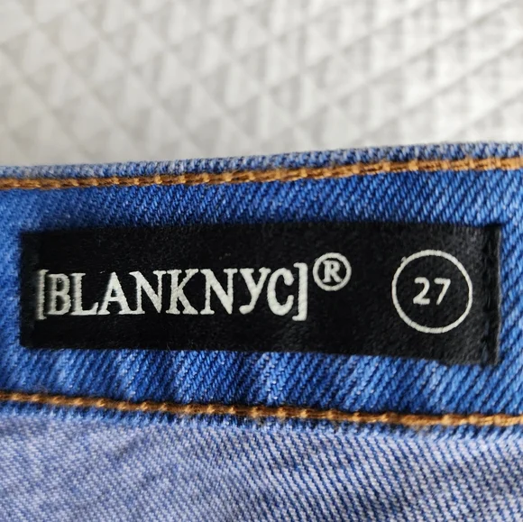 BLANKNYC High wasted,never worn mini skirt. Intense sky blue. 100% soft cotton. - Picture 10 of 10